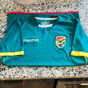 Kids Teal Soccer Jersey